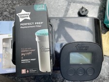 Tommee Tippee Perfect Prep Machine With Brand New Sealed Filter and MAM bottles