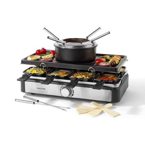 Salter electric raclette grill - salter,