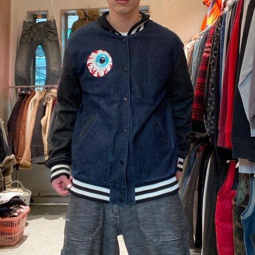 Mishka denim bomber jacket - mishka,
