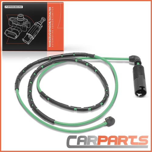 Rear brake pad wear - brake, warning