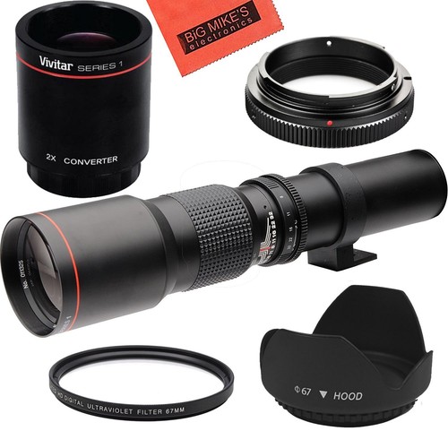 500mm 1000mm telephoto lens - 500mm,