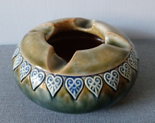 Collectable Antique Royal Doulton Art Nouveau Stoneware Ash Tray / Ashtray