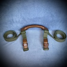 Leather Handle With Two Straps - Polish Army Surplus - Lavvuu Bushcraft Camping