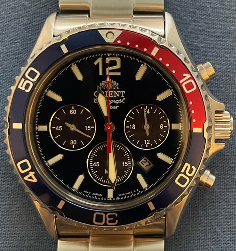 Orient mako solar - orient, chronograph