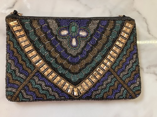 Ladies gem toned - toned, beaded