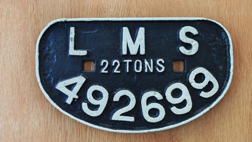 Lms cast iron tons wagon - iron, d