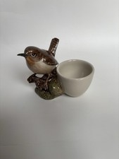 Quail Wren Egg Cup Holder