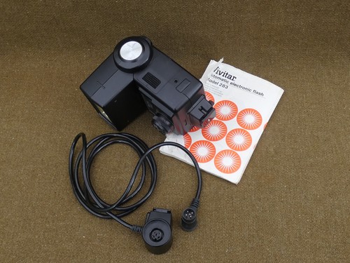 Vivitar 283 flash gun - gun, film