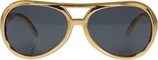 Gold Rock Star Sunglasses
