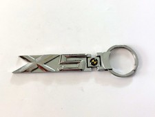 Geniune BMW X5 E53 E70 F15 F85 G05 EMBLEM KEYRING KEYCHAIN KEYFOB KEY RING FOB