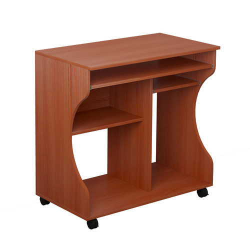 Computer desk workstation with - computer,