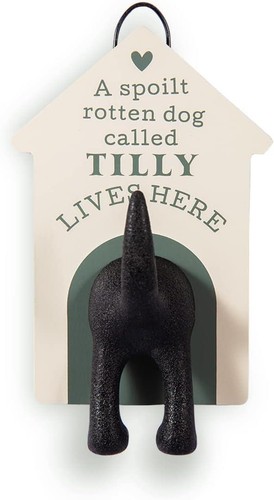 Personalised dog lead hook - dog,