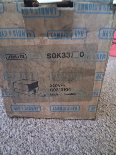 Landis gyr sqk33 actuator - gyr,