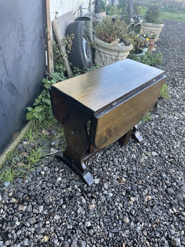 Antique oak drop leaf - oak,