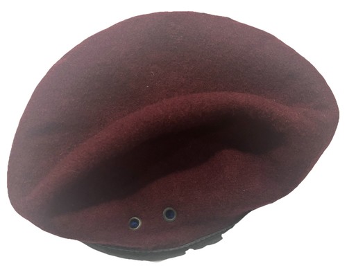 Maroon beret 58cm - maroon,