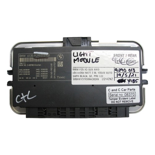 Bmw f25 footwell module ecu - x3,