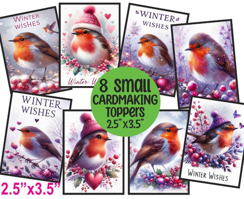 Small card toppers christmas - 8,
