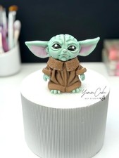 Baby Yoda Edible Cake Topper