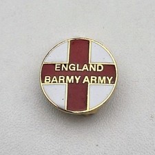 ENGLAND BARMY ARMY VINTAGE PIN