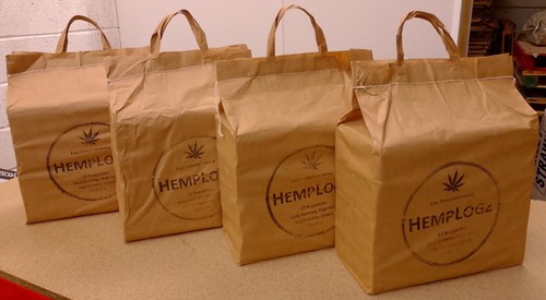 Hemplogz hemp briquettes - hemp, 48kg