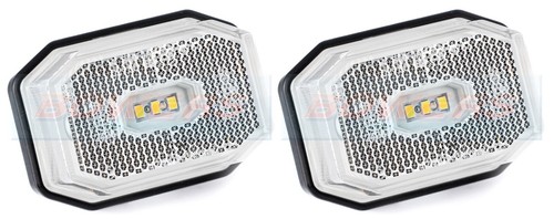 White led front marker - white,