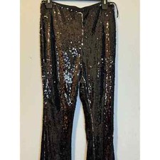 Topshop Women's Sequin Flare