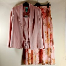 Simon Ellis Skirt, Jacket & Top, Wedding Outfit, Mother Of Bride / Groom Size 12