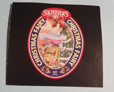 SKINNER'S brewery beer pump clip INSERT real ale CHRISTMAS FAIRY Cornwall