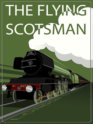 The flying scotsman retro - the,