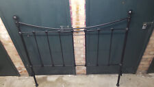 Laura Ashley King Size Metal Headboard in Black