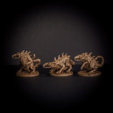 Knucklebones Miniatures Trio
