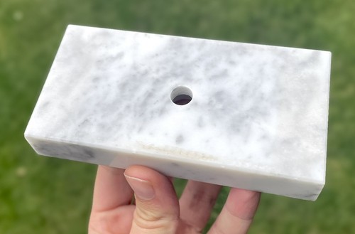 Marble car mascot - marble, hood