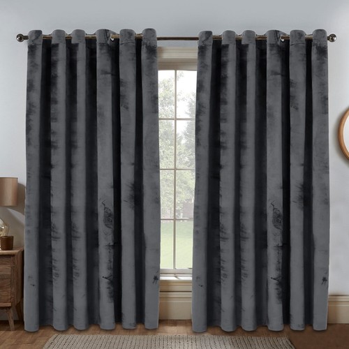 Thick velvet curtains blackout - thick,