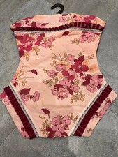 Vintage Floral Quilted Peg Bag