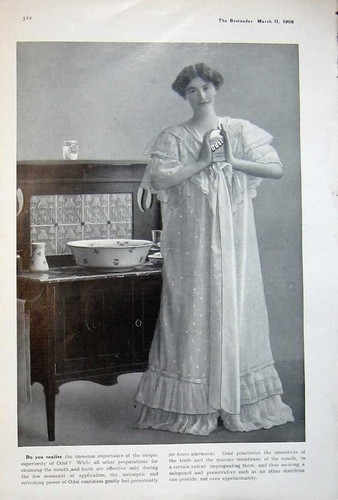 Old antique print 1908 - old,
