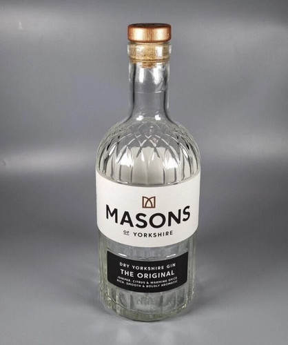 Masons yorkshire gin bottle - masons,