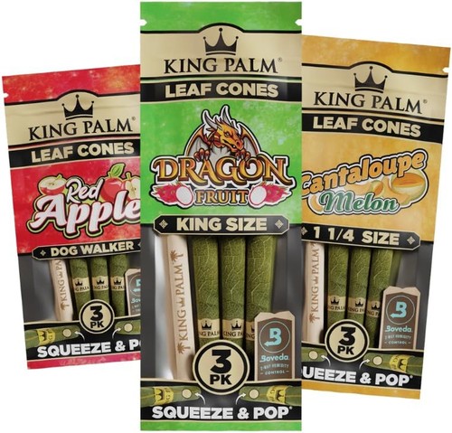 King palm cones 3 - 9, |