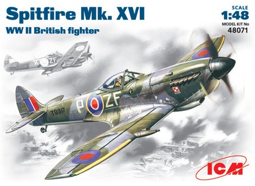 Icm spitfire mk - -, mk.xvi