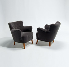 Vintage Danish Lounge Chairs