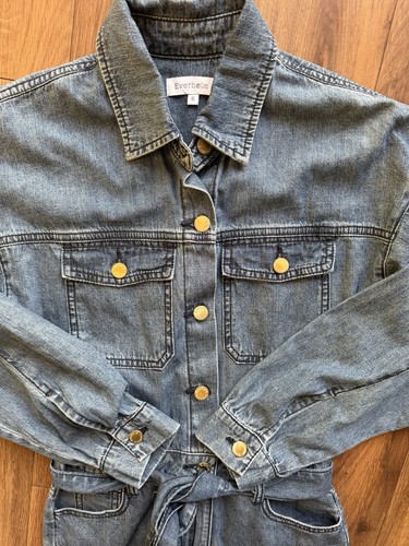 Everbelle womens denim boiler - denim,