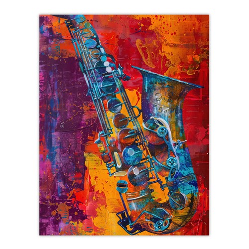 Acid jazz music saxophone - acid,
