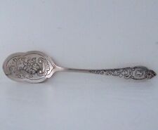 Edwardian silver jam spoon