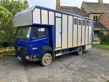Mercedes 814 horsebox - mercedes,