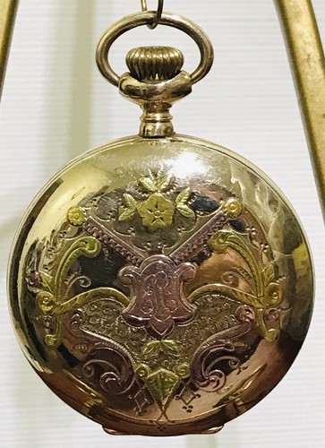 Antique waltham 1908 pocket - antique,