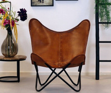 Chair leather butterfly - chair,