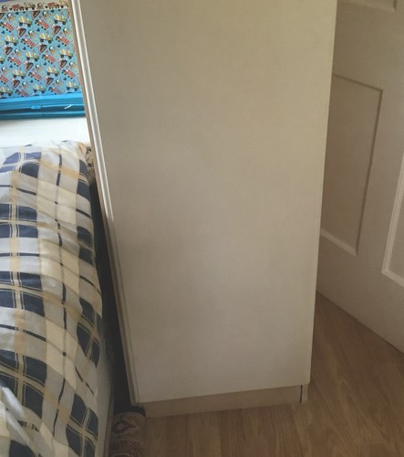 Tall one door wardrobe - one,