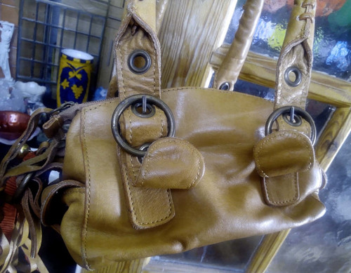 River island brown - , leather