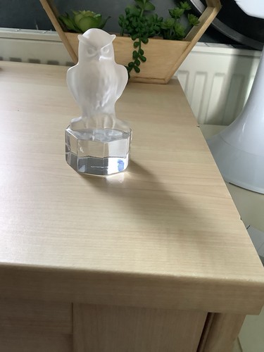 Georbel glass crystal owl - georbel,