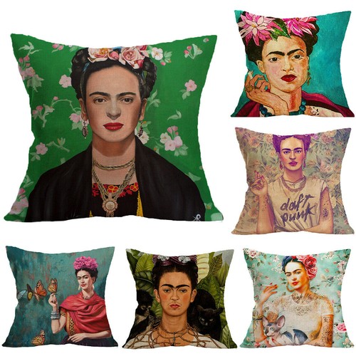 Frida kahlo printed pillow - kahlo,