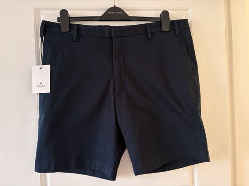 Mens melka chino shorts - shorts, navy